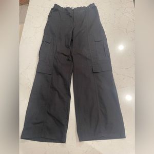 Black cargo pants